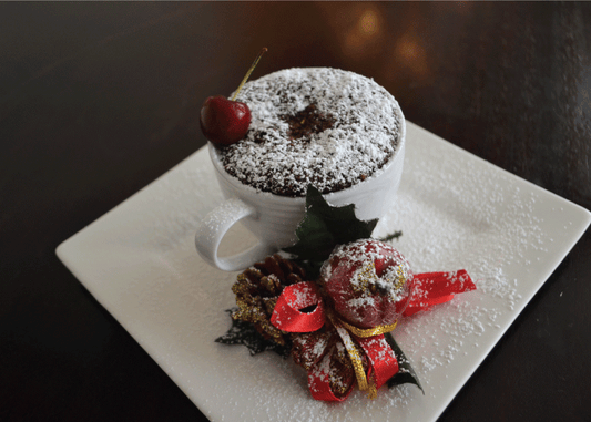 Not so Naughty Chocolate Cake in a Cup