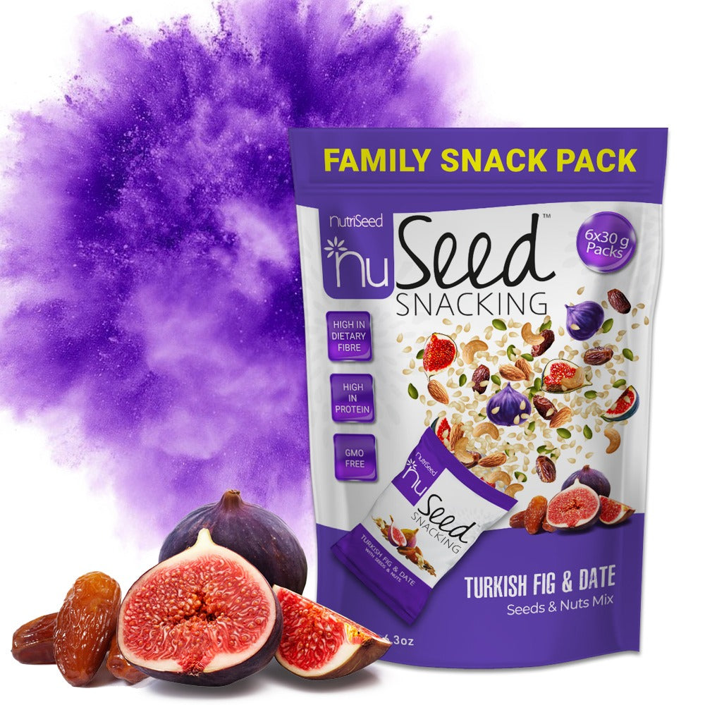 NuSeed Turkish Fig & Date - Family Pack