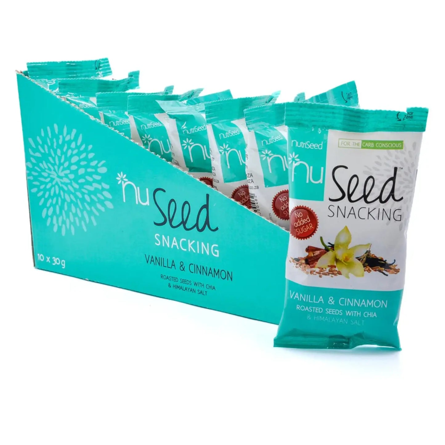 NuSeed Vanilla & Chia Roasted Seeds - Dispenser Pack