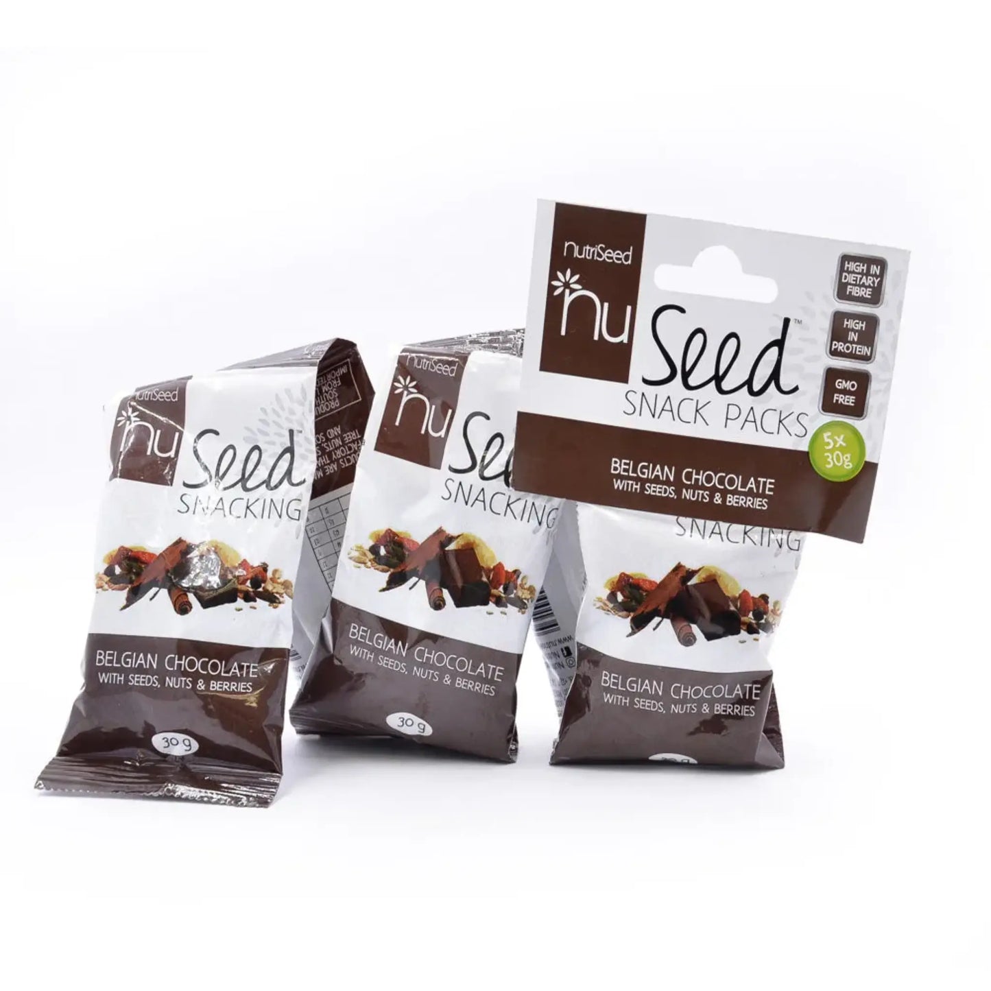 NuSeed Belgian Dark Chocolate - Strip Pack