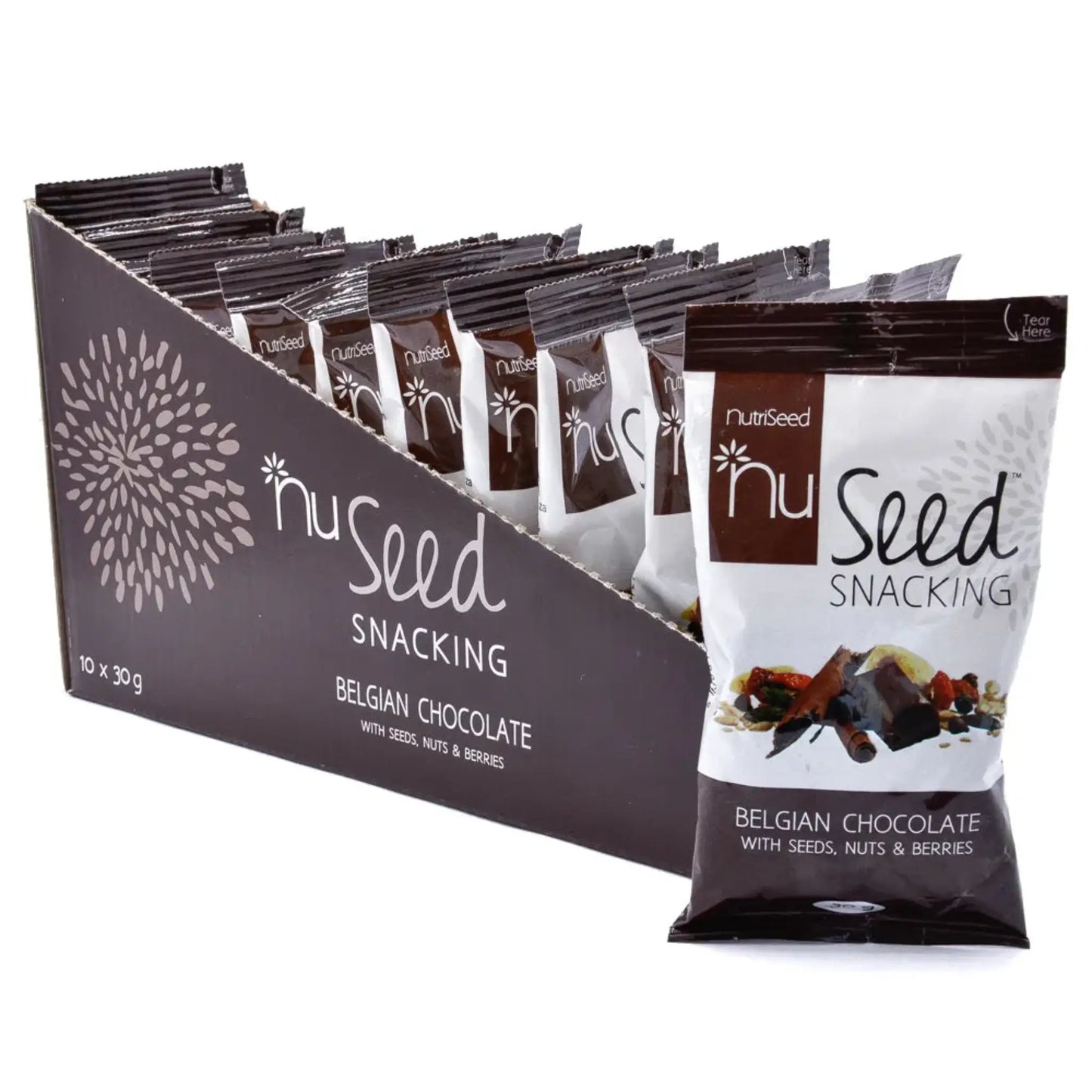NuSeed Belgian Dark Chocolate - Dispenser Pack